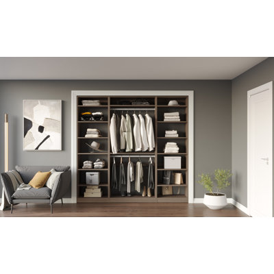 Closet System Reach-In Sets 24/36/24 Inches