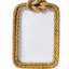 Cadre photo en corde dorée, cadre en résine torsadée dorée antique avec dessus en forme de nœud d'amour, présentoir de table pour 4 x 6 5 x 7-201280294