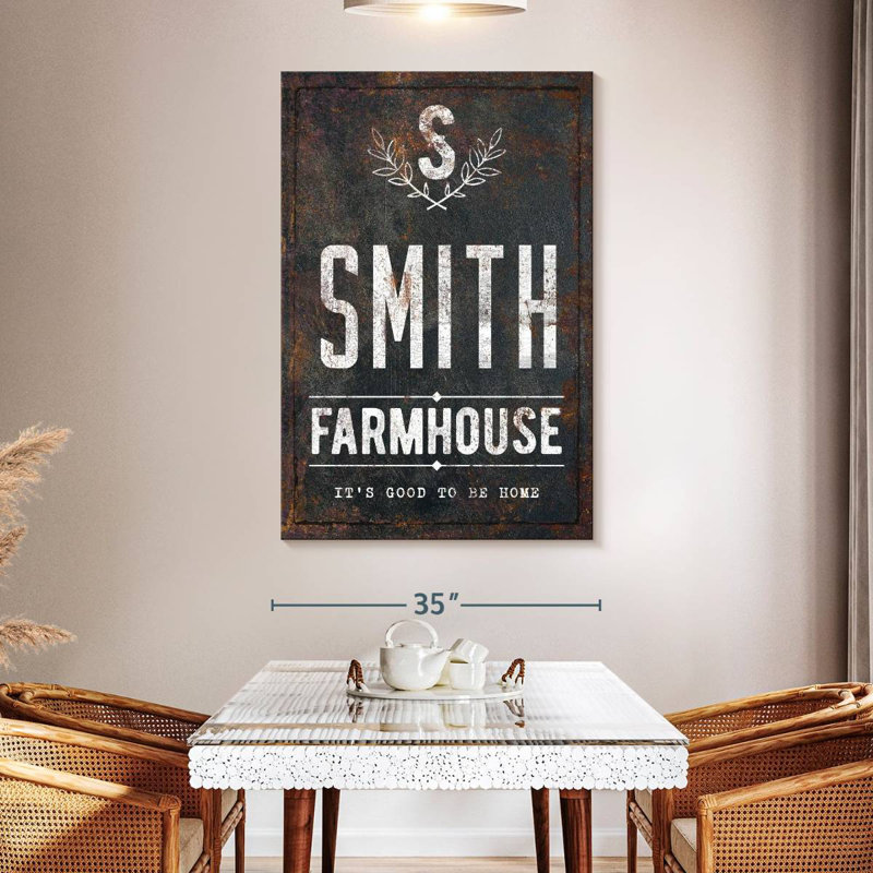 Tergel Smith Farmhouse, H 51 po x l 34 po