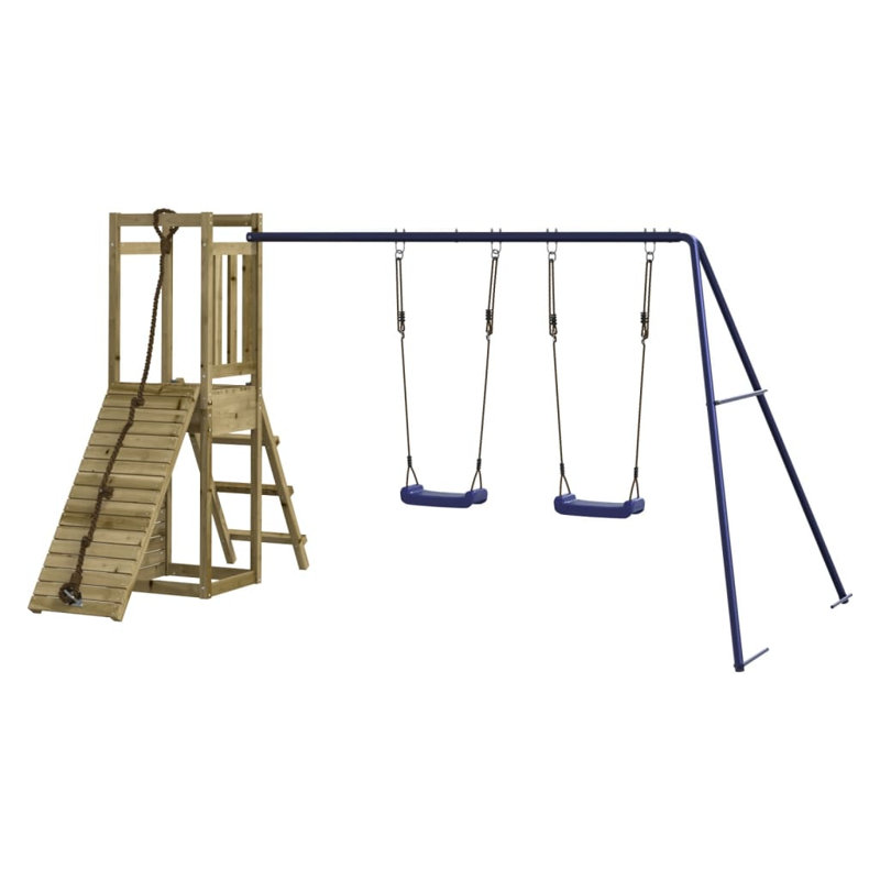 Gault Freeport Park Swing Set with, Green
