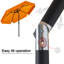 Parasol de marché festonné Holmquist avec inclinaison et levage à manivelle-400481529-303353554