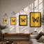 Specimen Butterfly Modern - Framed Print-980734532-980734530