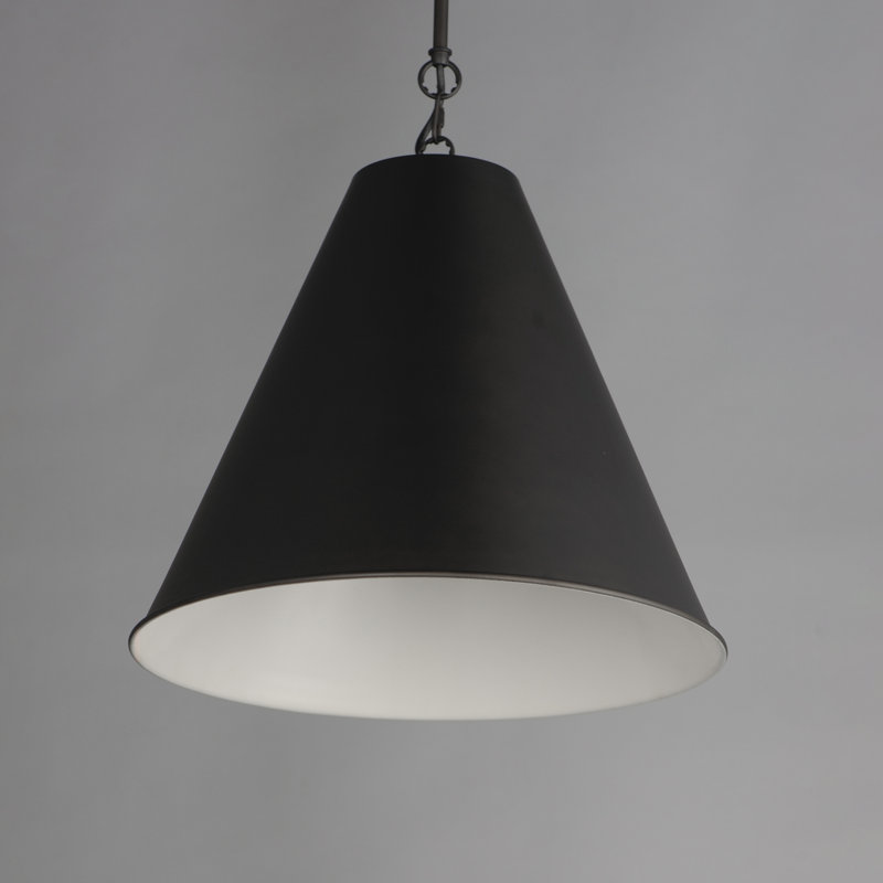 Lorrenda 1 - Light Single Pendant, Chestnut Bronze, 15" H x 18" W x 18" D