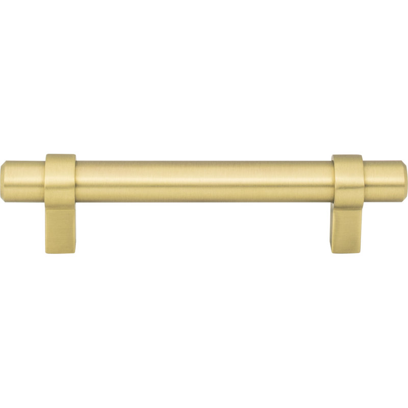Key Grande Bar Pull, Brushed Gold, 8 13/16"