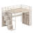 All-In-One Loft Bed Featuring Built-In Closet, Workspace, Storage Cubes And Ambient Lights-363881717
