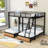 Lazro Kids Bunk Bed with Drawers-1436729830