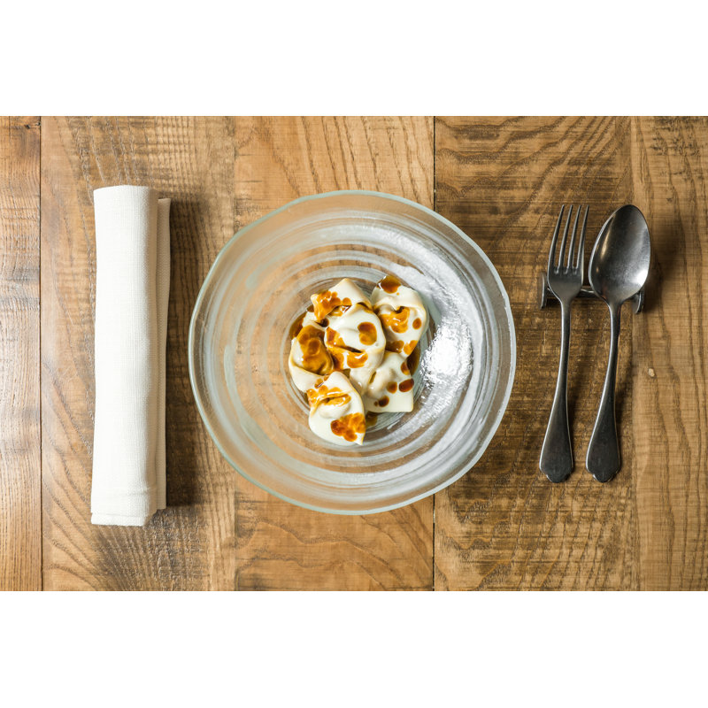 Dolce Vita 7 - Piece Stainless Steel Flatware Set - Service for 1, Pewter Champagne