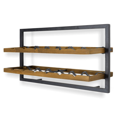 12 Bottle Floor Wine Bottle Rack in