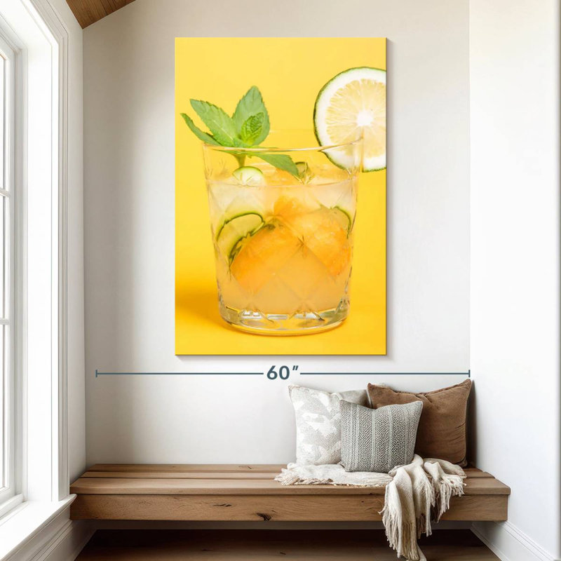 Yarlin Refreshing Summer Cocktail, 51" H x 34" W