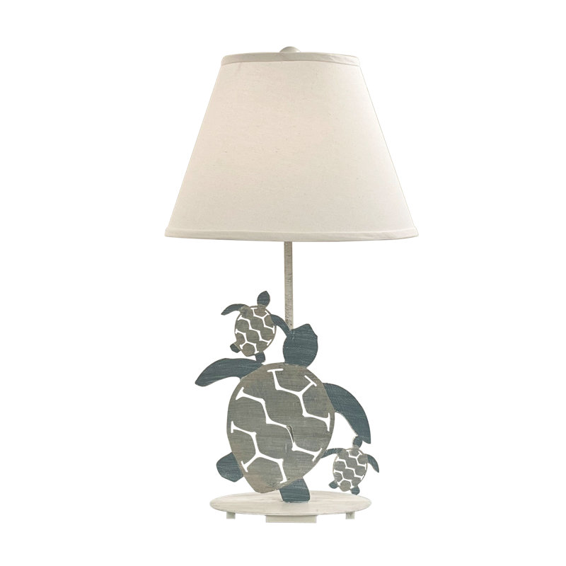 Friston Metal Table Lamp, 28.5" H x 11" W x 15" D