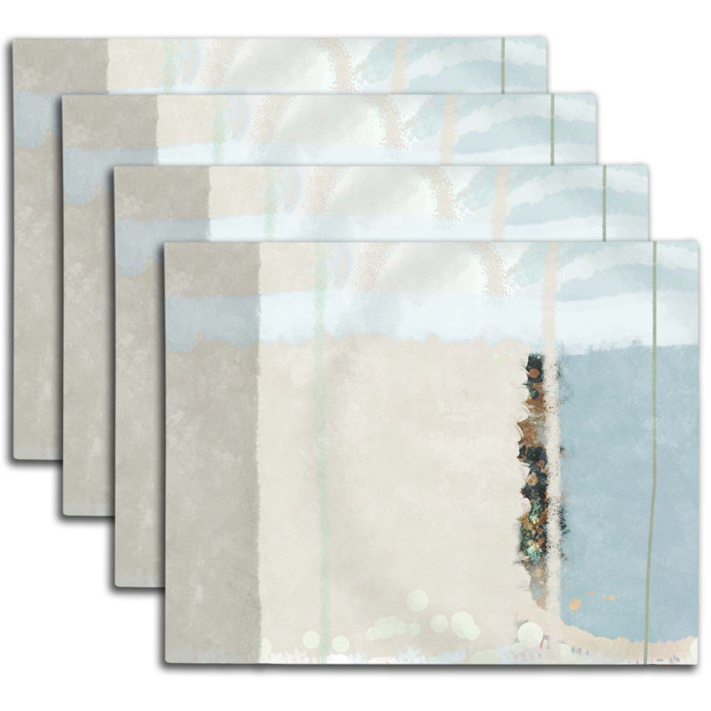 Napperon abstrait en polyester