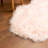 Diller Soft Pink Faux Sheepskin Fur Machine Washable Shag Fluffy Area Rug-700067083