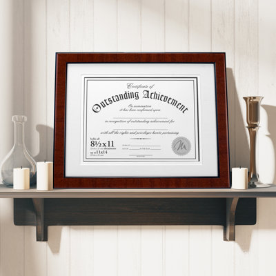 Ismaeil Brown Matte Picture Frame