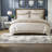 Premium Linen Rayon Bedding Sets, King Size Modern Style For Home