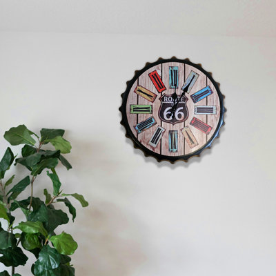 Amena Pendulum Wall Clock