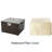 Square Steel Propane Smokeless Fire Pit Table