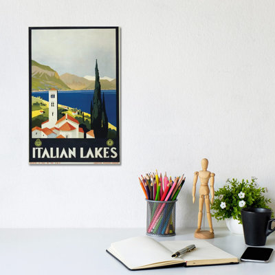 Italian Lakes by PI Collection - Wrapped Canvas Panoramic Print