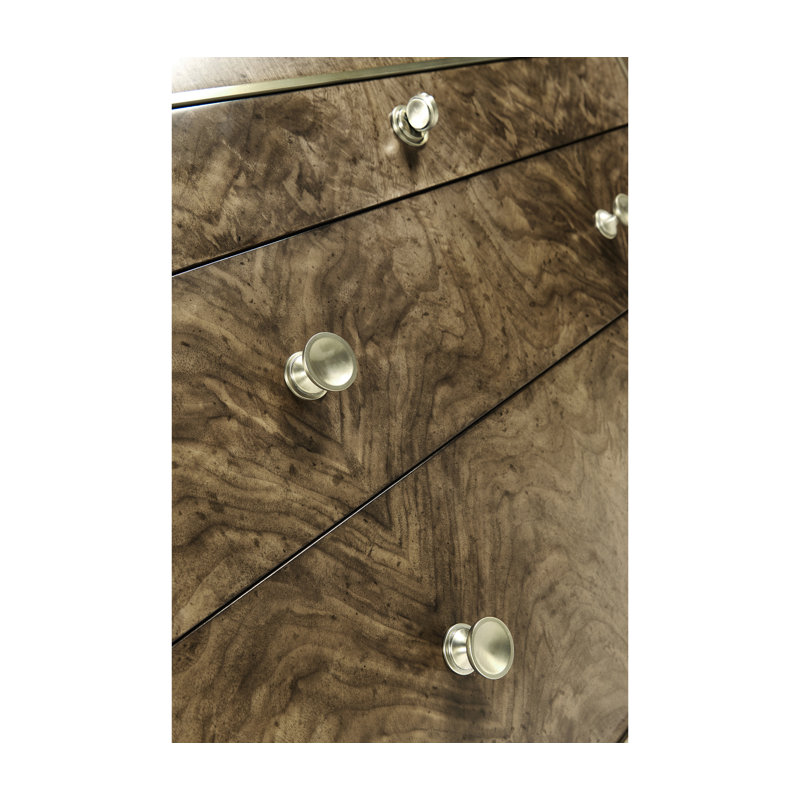 Barcelona 3 - Drawer Solid Wood Nightstand