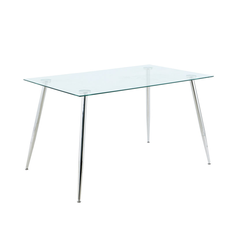 Table de salle à manger Modern Kitchen, Chrome chrome