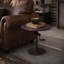 Table de bout Industrial Retro Table d'appoint Mécanique antique DIY Manivelle à hauteur ajustable-217115047