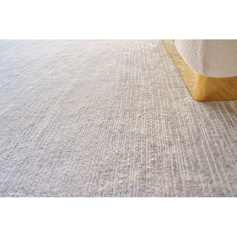 Tangaro Area Rug in Silver, Rectangle 12' x 15'