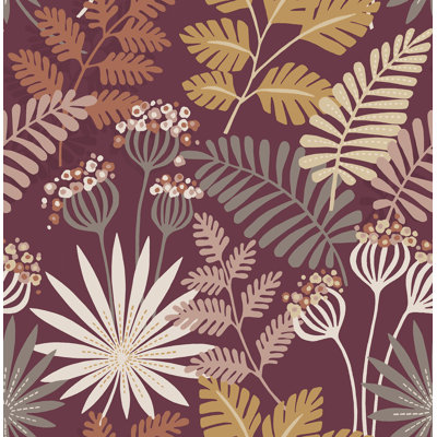 Lunara Tropical Leaf Luxury Wallpaper