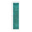 Overdyed One-of-a-Kind 2' 7" X 12' 2" Hand Knotted Area Rug