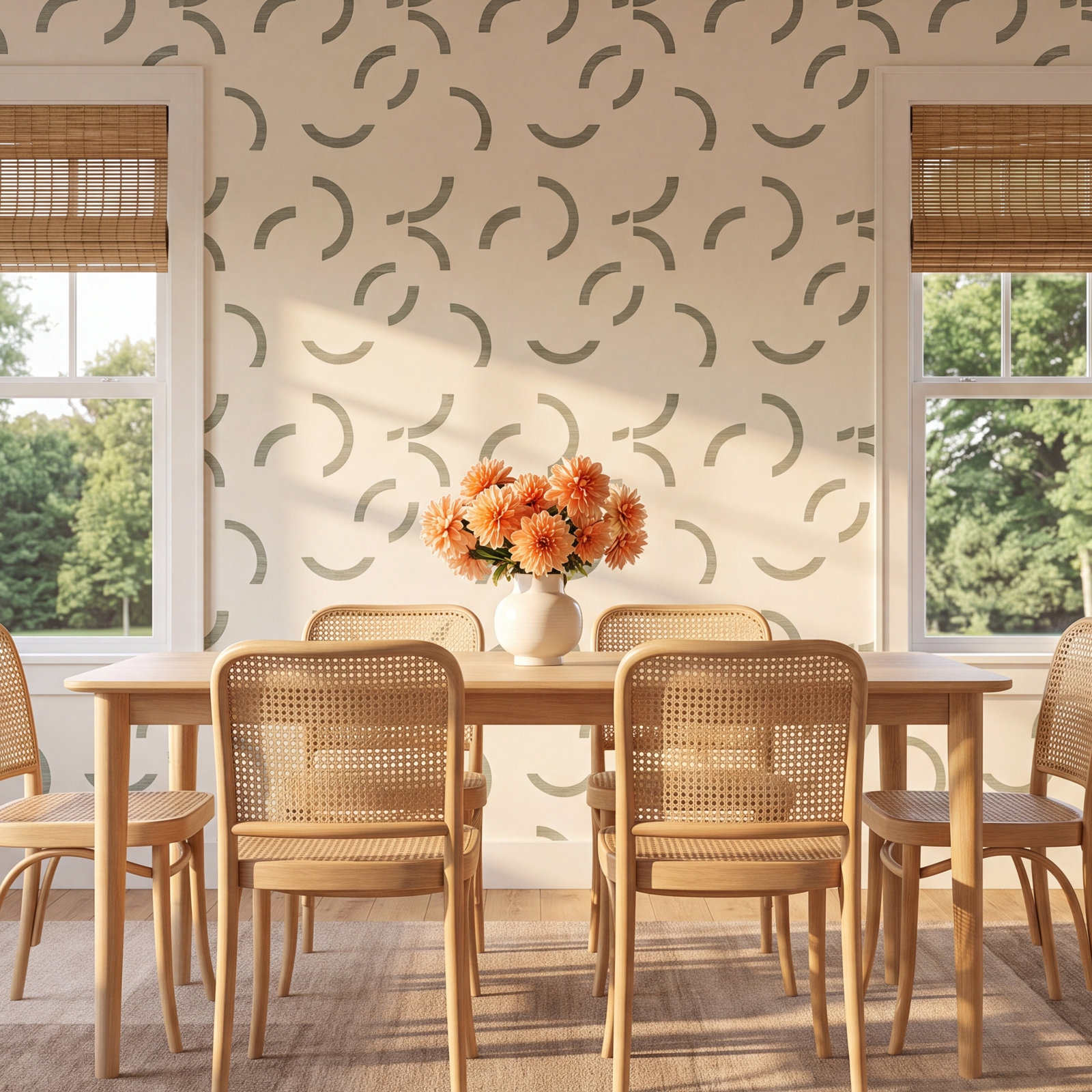 Grabiel Wallpaper, Green