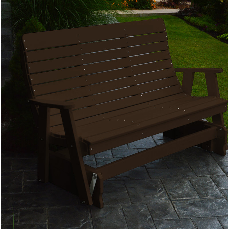 Banc coulissant Aeliana, Brun Tudor
