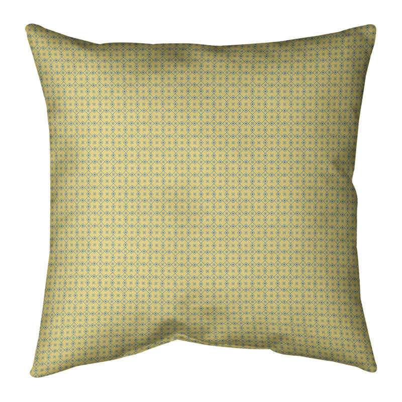 Housse de coussin Katelyn Elizabeth, 20 po x 20 po, Pas de bourre, Or