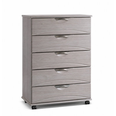 Lankin 5 Drawer Wide Chest