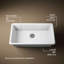 IronTones 33" L x 19" W Dual Mount Kitchen Sink-65118139