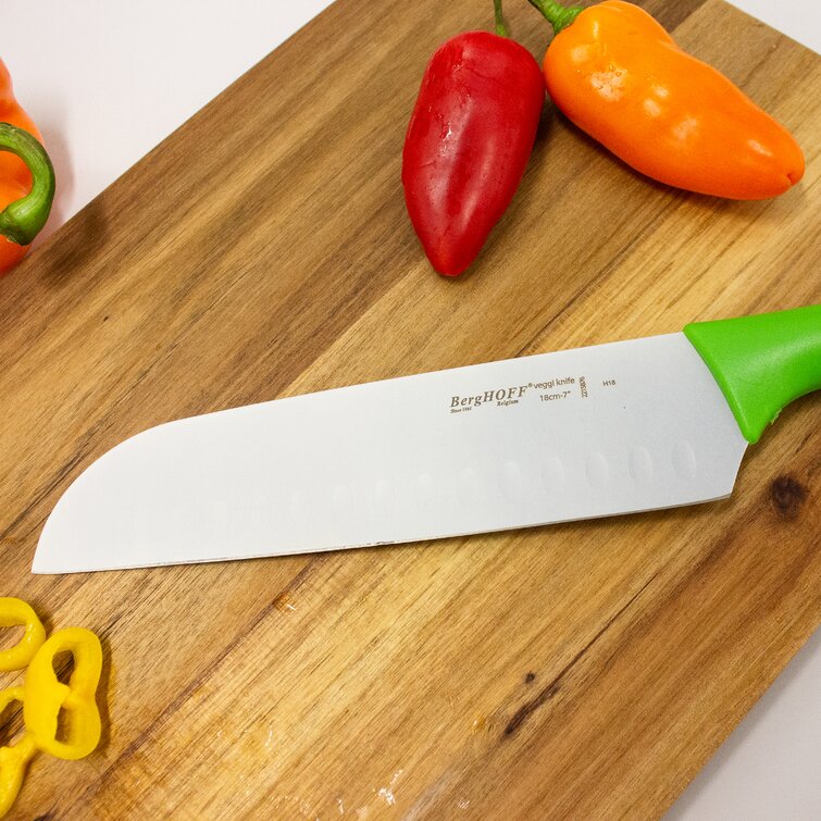 BergHOFF 7 Ceramic Blade Vegetable Knife, Green