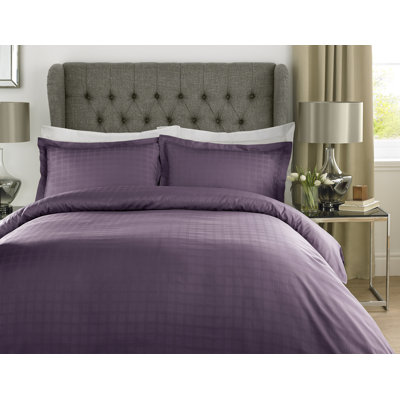 Honey-Mae 400 TC Satin Duvet Cover Set