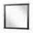 Square Mirror With Knotty Oak
