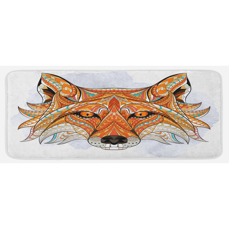 Tapis de cuisine tribal