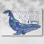 «Whale Love II», toile tendue avec châssis-273462034