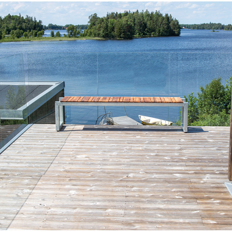 Orion Metal Outdoor Bench