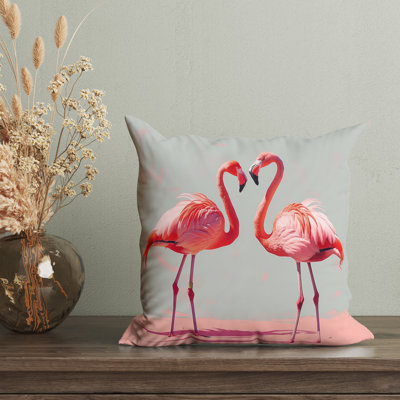 Pastel Jungle Reversible Pillow Cover