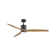 Hover 60"  3 - Blade LED Propeller Ceiling Fan with Wall Control and Light Kit Included
