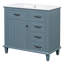 Meuble-lavabo 36 po avec comptoir en céramique-1882165871