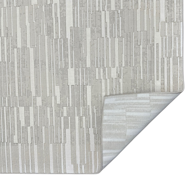 Gris clair Urban Ledger, 8' x 10'