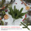 20 PCS aiguilles de pin artificielles branches guirlande plantes vertes aiguilles de pin pour bricolage couronne de guirlande