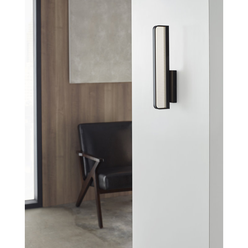 Banda 13 Wall/Bath, Matte Black