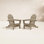 Leighton Foldable Outdoor Adirondack Set