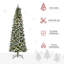 Arbre de Noël artificiel pré-éclairé enneigé-679207021