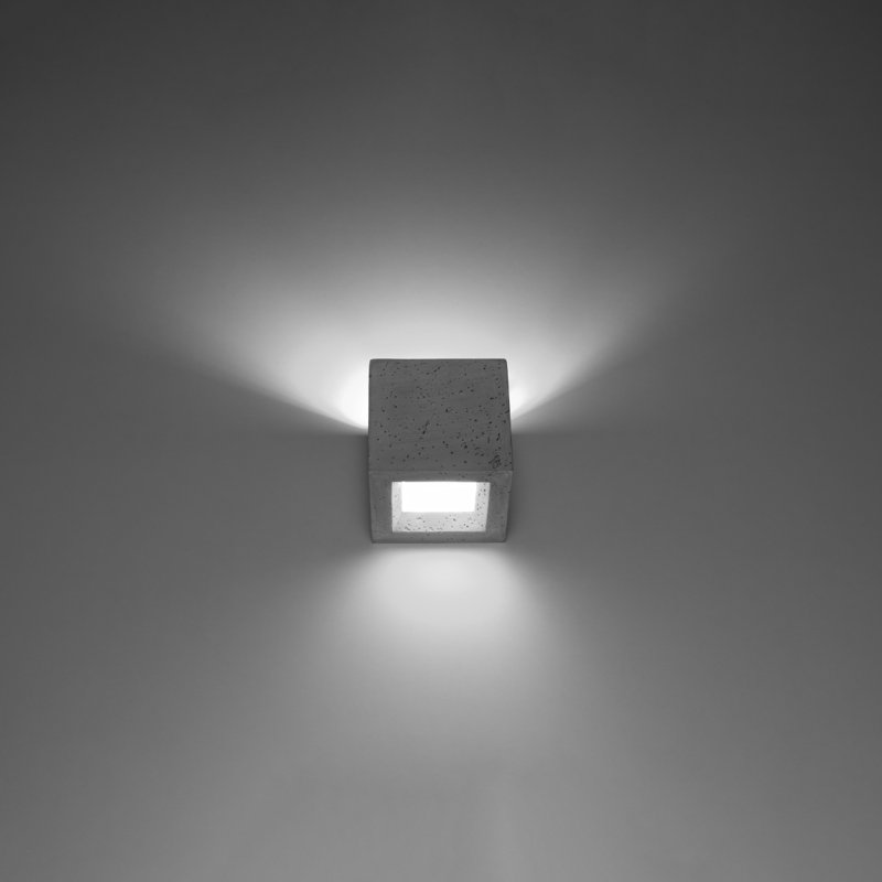 Leo Concrete Flush Mounted Sconce