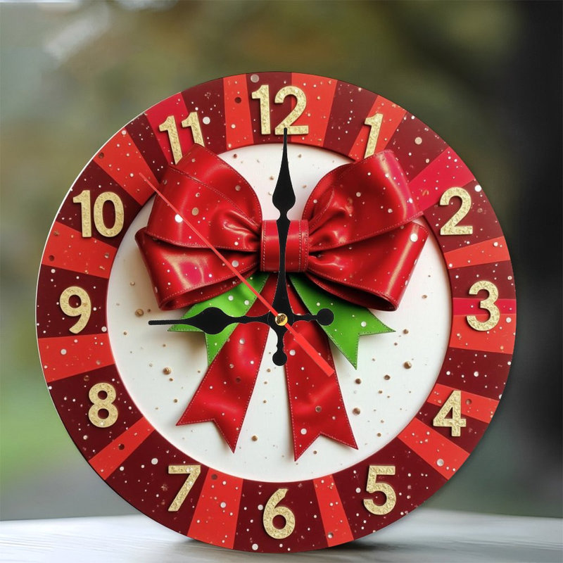 Horloge de Noël