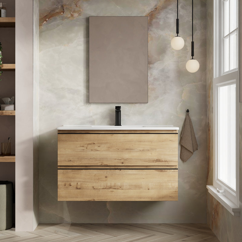 Bethene 100mm Single Bathroom Vanity with Basin