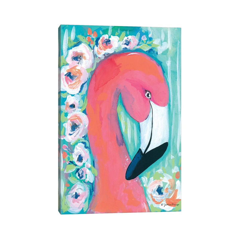Summer Sun I by Jessica Mingo - Wrapped Canvas Painting, 20.32 cm H x 30.48 cm W